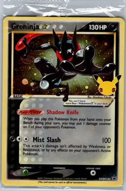Greninja Star SWSH144 SWSH: Sword & Shield Promo Cards - Pokemon Card - Sealed - Image 1
