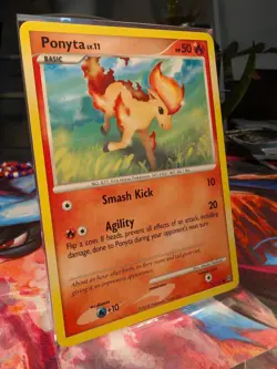 Pokemon Ponyta TCG Stormfront 71/100 Regular Common Card - Image 3