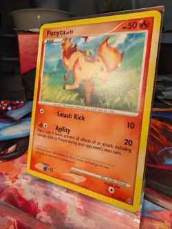 Pokemon Ponyta TCG Stormfront 71/100 Regular Common Card - Image 4