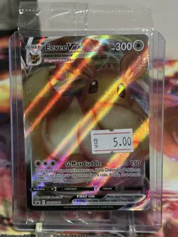 Pokemon TCG Pokemon Eevee VMAX Promo Holo SWSH087 SEALED - Image 1