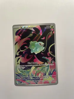 Pokemon Bulbasaur 133/132 Me01 Mega Evolution Holo 80HP English - Image 1