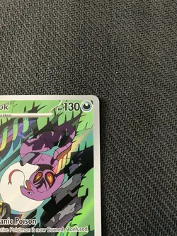 Pokemon TCG Arbok Card 176/162 Temporal Forces Holo Illustration Rare - Image 4