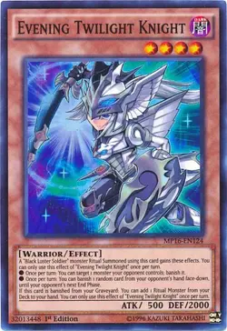Evening Twilight Knight-Super Rare - 1st Edition - MP16-EN124 - 2016 Mega-Tin... - Image 1