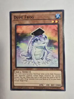 Dupe Frog SDFC-EN022 Structure Deck: Freezing Chains 1st Edition Yu-Gi-Oh - Image 1
