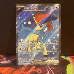 Keldeo ex 159/086 - SV White Flare - Full Art Ultra Rare English Pokemon Card NM - Image 1