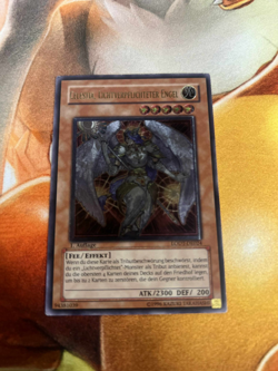 Celestia, Lightsworn Angel Ultimate German 1st LODT-EN024 DE024 Light Pl Yugioh - Image 1