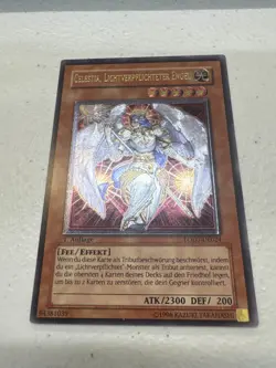 Ultimate Rare Celestia, Lightsworn Angel LODT-EN024 1st edition Nm GERMAN - Image 1