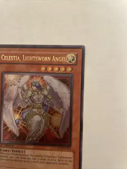 Ultimate Rare Celestia, Lightsworn Angel LODT-EN024 1st edition Nm - Image 2