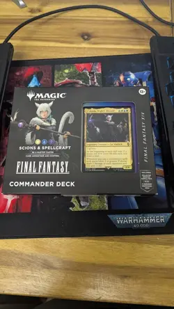MTG Final Fantasy XIV Scions and Spellcraft Commander Deck - New/Sealed - Image 1