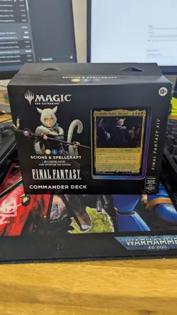 MTG Final Fantasy XIV Scions and Spellcraft Commander Deck - New/Sealed - Image 2