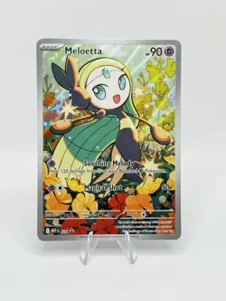 MEP Meloetta 026 Illustration Rare Black Star Promo Pokemon Mega Evolution TCG - Image 1