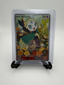 MEP Meloetta 026 Illustration Rare Black Star Promo Pokemon Mega Evolution TCG - Image 1