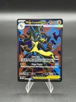 Pokemon Mega Lucario ex 160/132 Mega Evolution Full Art 2025 Near Mint - Image 1