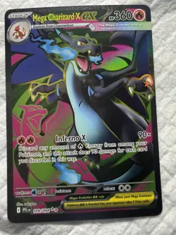 Pokemon TCG Phantasmal Flames: Mega Charizard X ex 109/094 Near Mint NM #109 - Image 2