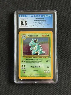 CGC 8.5 Nidoqueen 1999 Jungle 7/64 Holo Pokemon Card - Image 1