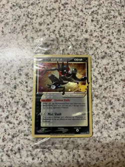 Greninja Gold Star - SWSH144 - Celebrations Black Star Promo - Pokemon Sealed - Image 1