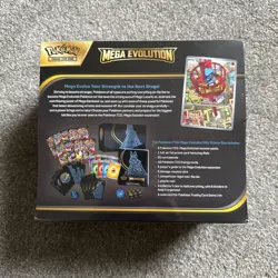 POKEMON TCG MEGA EVOLUTIONS BASE LUCARIO ELITE TRAINER BOX ETB *FACTORY SEALED* - Image 3