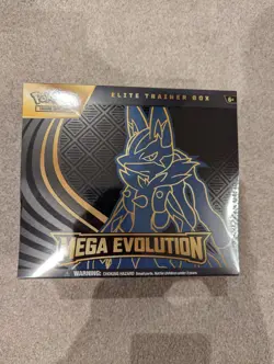 Pokemon TCG: Mega Evolutions Lucario ETB - Factory Sealed ✅ - Image 1