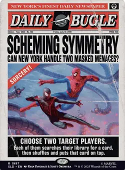 MTG SECRET LAIR X MARVEL’S SPIDER-MAN: DAILY BUGLE BREAKING NEWS NON-FOIL NEW - Image 4