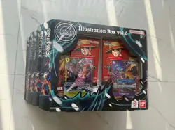 One Piece Card Game Illustration Box Vol 6 IB06 Sealed Lot of 5 - Image 1