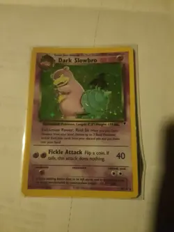 Pokemon TCG - Legendary Collection Dark Slowbro Holo Rare Card - 8/110 ENG good - Image 1
