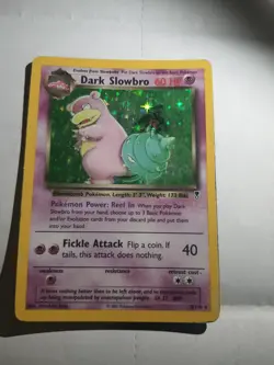 Pokemon TCG - Legendary Collection Dark Slowbro Holo Rare Card - 8/110 ENG good - Image 3