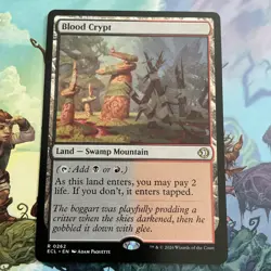 Blood Crypt MINT 262 Lorwyn Eclipsed ECL MTG Regular Rare Land NP - Image 1