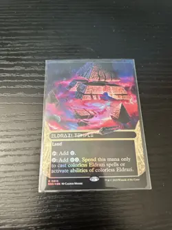 Eldrazi Temple (0014) (Borderless) Edge of Eternities: Stellar Sights Foil - Image 1