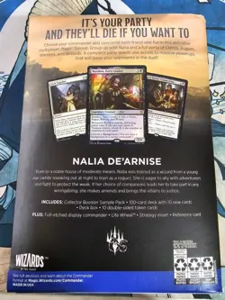 Mtg Commander Legends Battle For Baldur's Gate Party Time New - Image 2