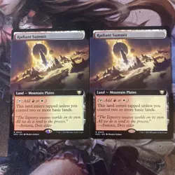 MTG / Radiant Summit X 2 / Extended Art / Nm - Image 1