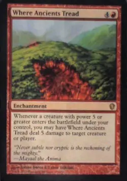 Where Ancients Tread - Commander 2013: #130, Magic: The Gathering Lp C287 - Image 1