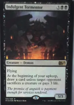 Indulgent Tormentor - Magic 2015 (M15): #101, MTG - Foil Lp C250 - Image 1