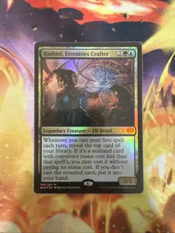 English - 1 x MTG Rashmi, Eternities Crafter - Foil Kaladesh - Image 1