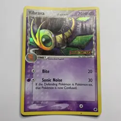 Ex Dragon Frontiers Vibrava Holo Stamped 42/101 Pokemon TCG Card - Image 1