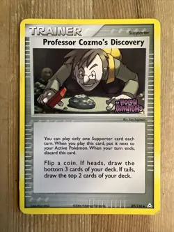 Pokemon Professor Cozmo’s Discovery 89/110 - Reverse Holo EX Holon Phantoms DMG - Image 1