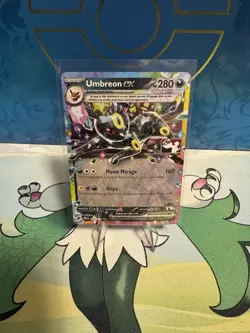 060/131 Umbreon ex Pokemon TCG Prize Pack Series 7 Play Stamped Prismatic - Image 1