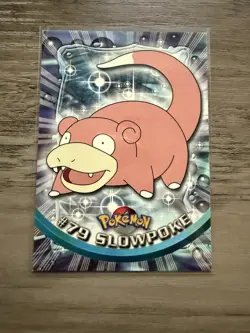 Slowpoke #79 Topps Blue Label TV Animation Edition Non Holo Pokemon TCG 1999 - Image 1
