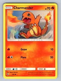 Charmander 7/68 Common Hidden Fates NM - LP Pokemon TCG - Image 1