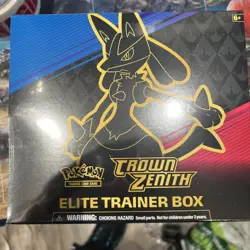 Pokemon Crown Zenith Elite Trainer Box New And Sealed Mint - Image 1