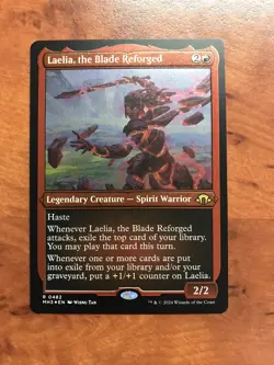 Laelia the Blade Reforged Etched Foil MTG Magic Gathering Card Mint Modern MH3 - Image 1