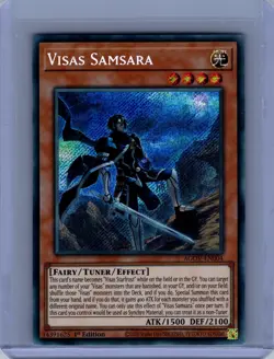 Yugioh Age of Overlord #AGOV-EN004 Visas Samsara 1ST EDITION Near Mint or Better - Image 1