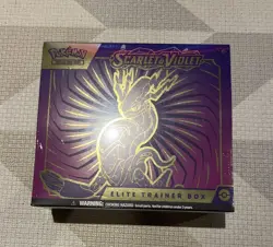 Pokemon TCG Scarlet and Violet Elite Trainer Box ETB Miraidon NEW SEALED - Image 1
