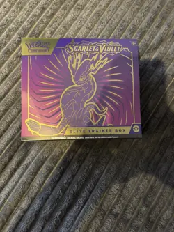 Pokemon TCG Scarlet and Violet Base Set Elite Trainer Box ETB Miraidon - Image 1