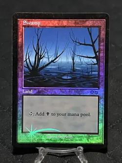 Swamp (1999) Arena Promos Foil ~MP~ Magic The Gathering MTG - Image 1