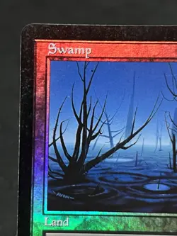 Swamp (1999) Arena Promos Foil ~MP~ Magic The Gathering MTG - Image 3