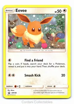 Eevee SM184 - SM Black Star Promo - Pokemon Card - Near Mint - Image 1