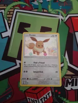 Eevee SM184 - SM Black Star Promo - Pokemon Card - Near Mint - Image 1