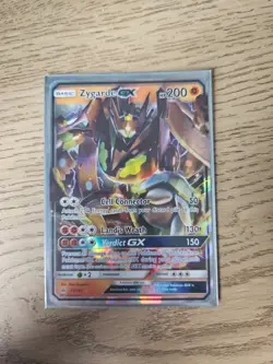 Zygarde GX 73/131 Ultra Rare Holo Pokemon Card Sun & Moon Forbidden Light NM - Image 1