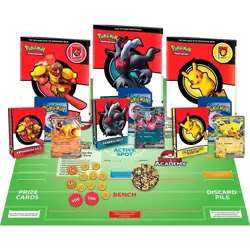 Pokemon Battle Academy Board Game Trading Card Game 2022 - Likew new. - Image 2