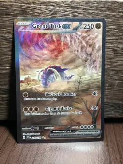 Great Tusk ex Special Illustration Rare SV01: Scarlet & Violet Base Set 246/198 - Image 1